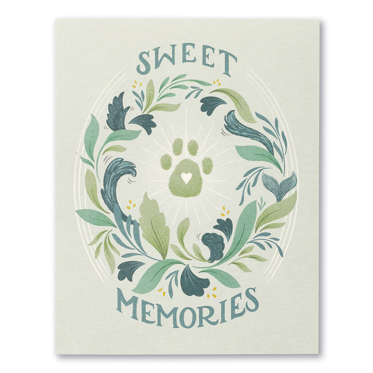 Pet Sympathy Card - Sweet Memories