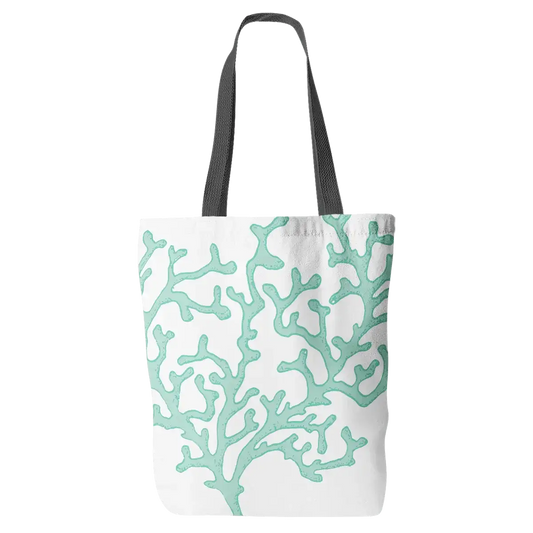 Jade Coral Tote Bag