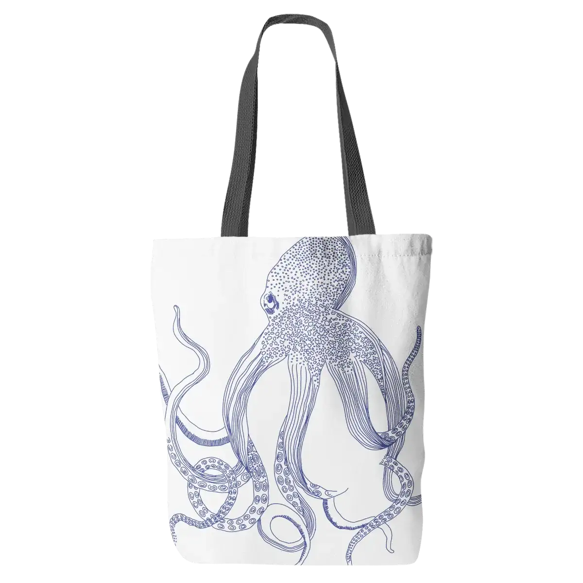 DeepBlue Octopus Tote Bag