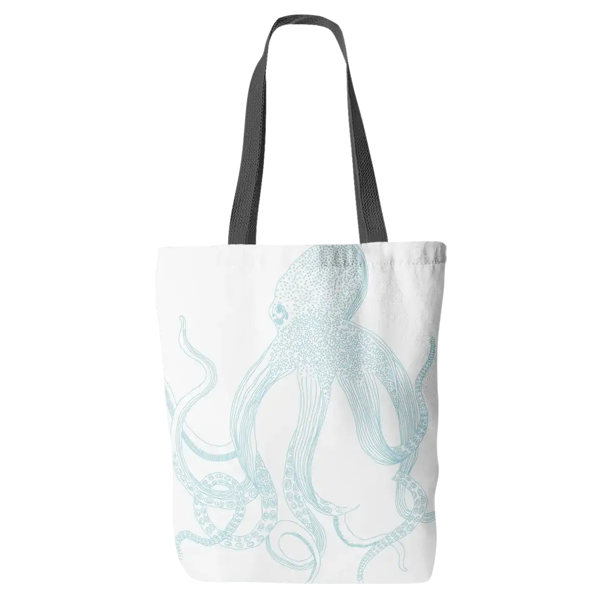 Island Blue Octopus Tote Bag