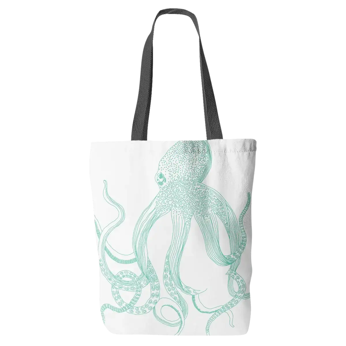 Jade Octopus Tote Bag
