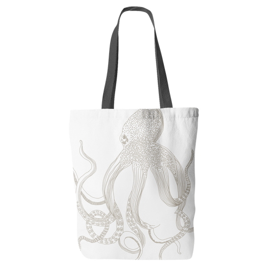 Sand Octopus Tote Bag