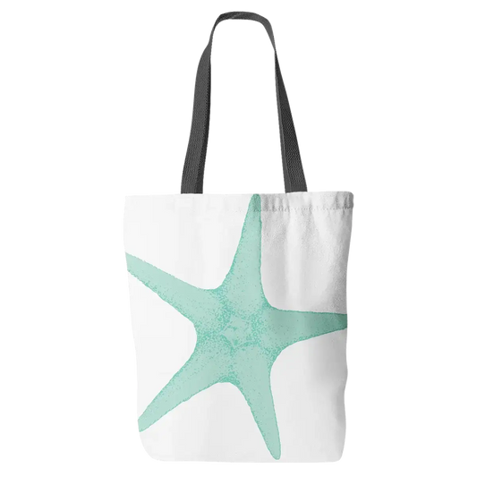 Jade Starfish Tote Bag