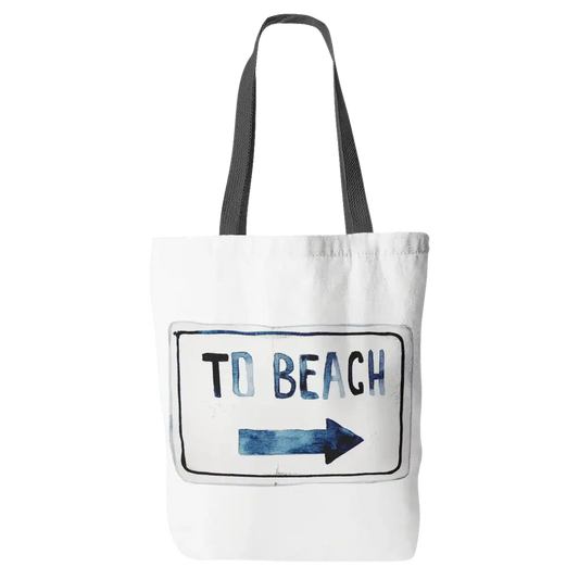 ToBeach Sign Tote Bag
