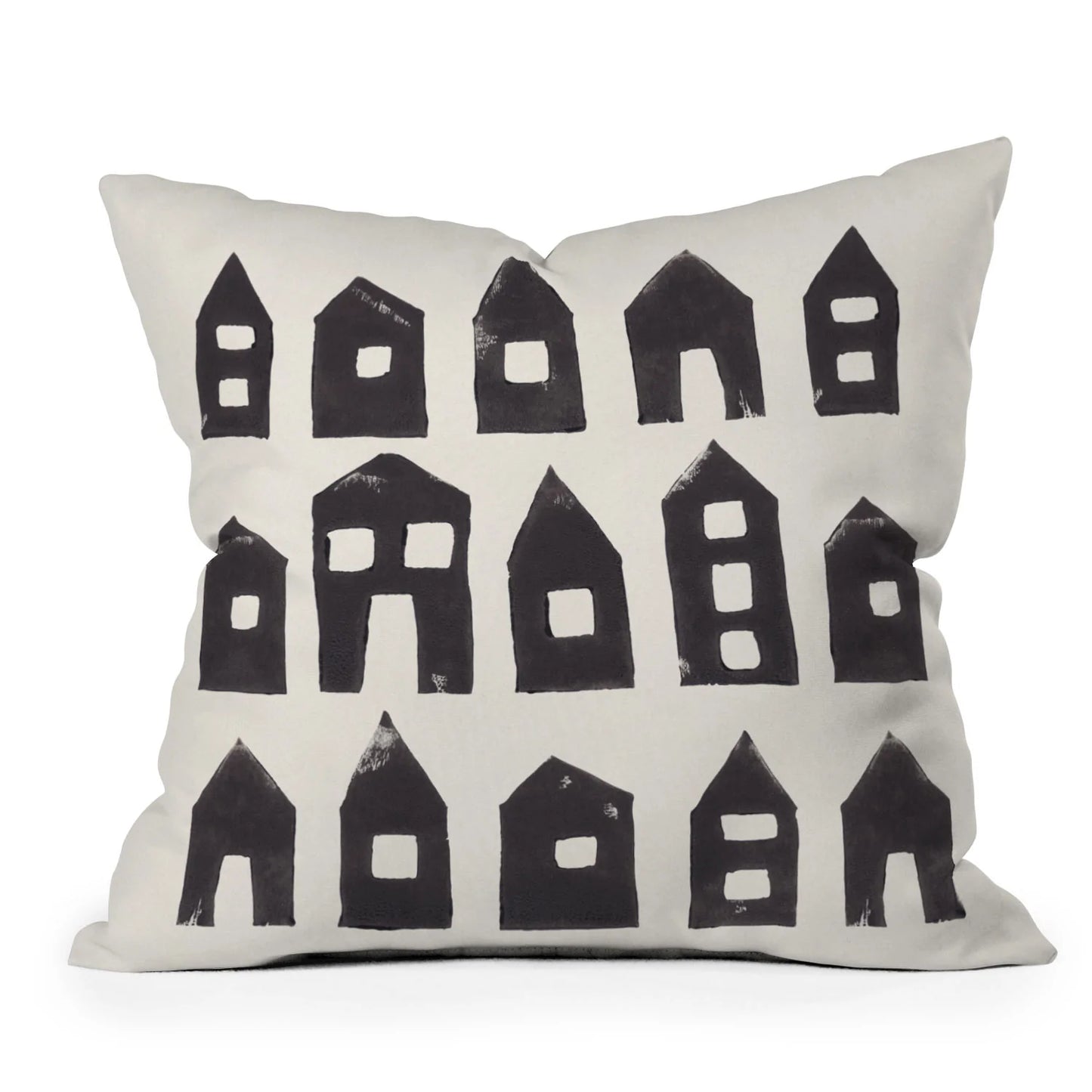 Tiny Houses Throw Pillow