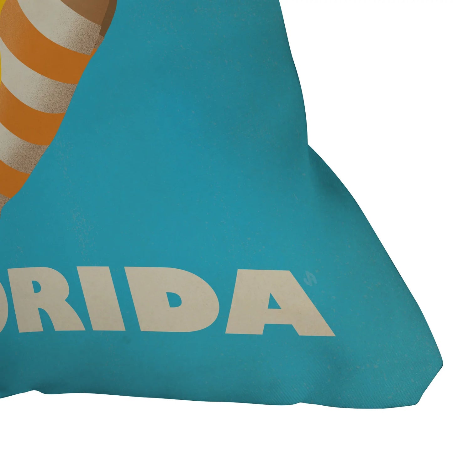 Dive Florida Throw Pillow