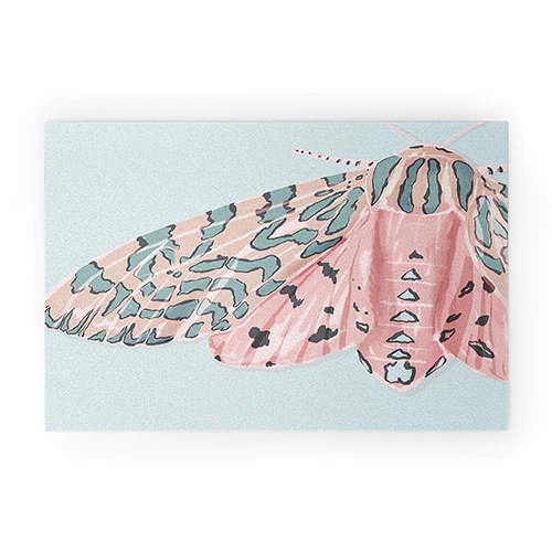 Tiger Moth Door Mat